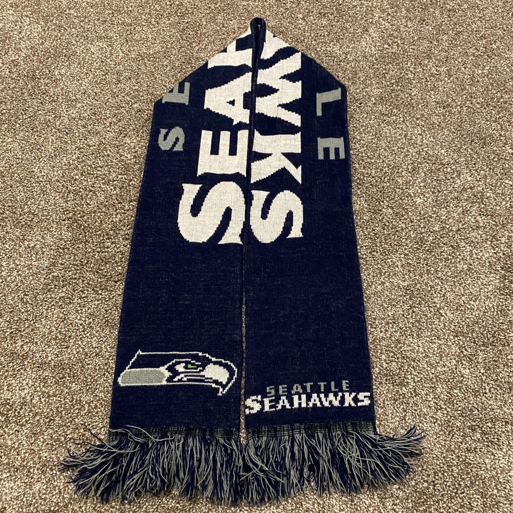 Seattle Seahawks NFL Knit Licensed Winter Scarf